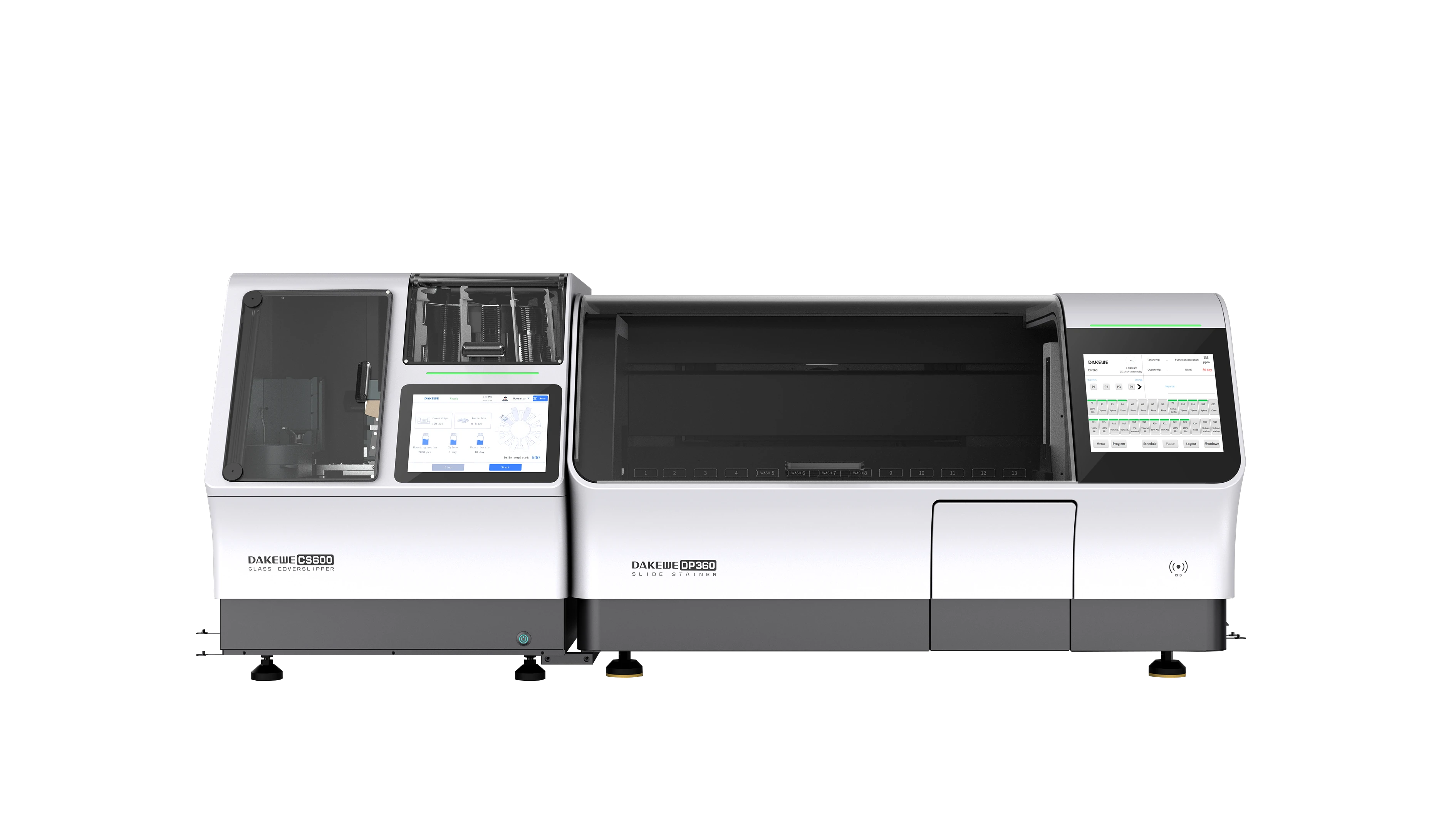DP360 + CS600  染色封片机