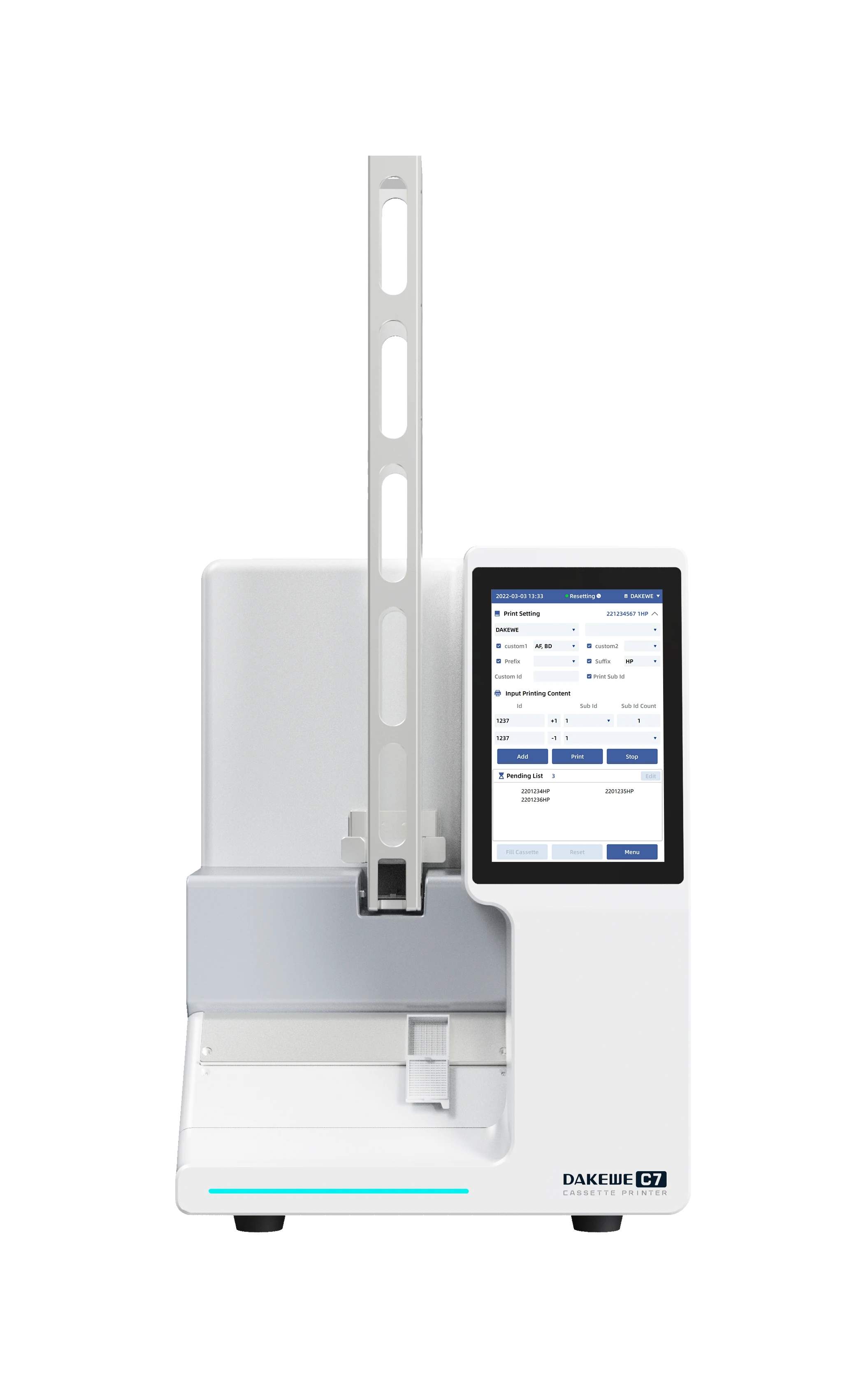 C7包埋盒打号机